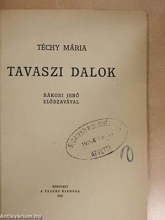 Tavaszi dalok