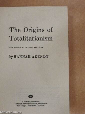 The Origins of Totalitarianism