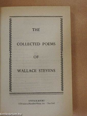 The Collected Poems of Wallace Stevens