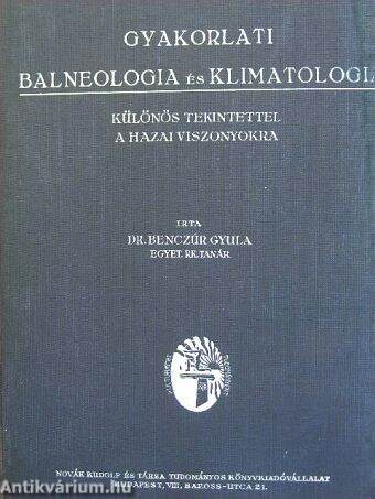 Gyakorlati balneologia és klimatologia