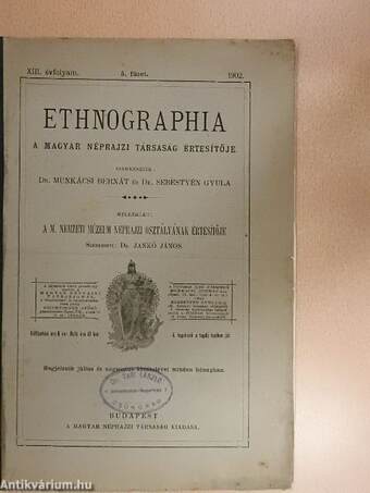 Ethnographia 1902. május