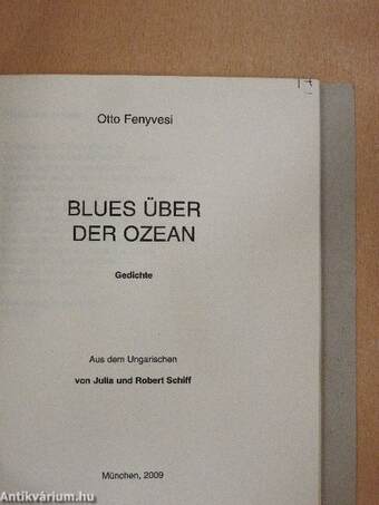 Blues über der Ozean