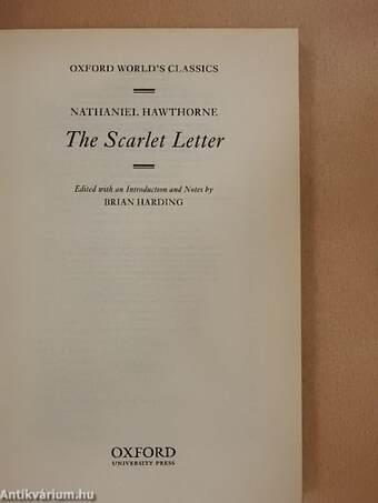 The Scarlet Letter