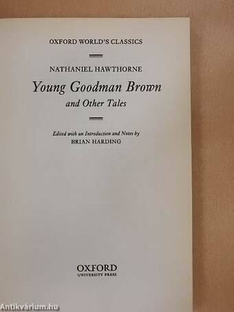 Young Goodman Brown