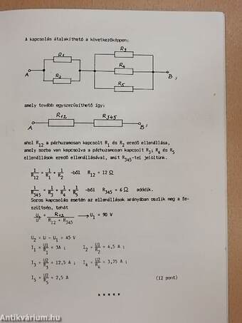 Matematika és fizika feladatmegoldó verseny