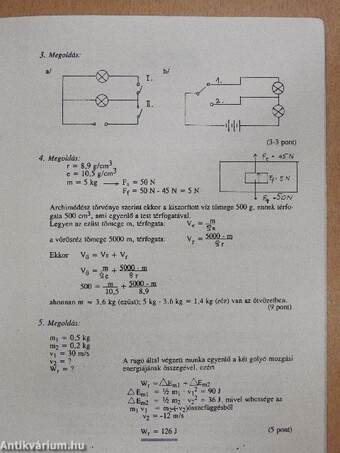 Matematika és fizika feladatmegoldó verseny