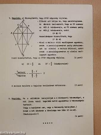 Matematika és fizika feladatmegoldó verseny