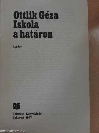 Iskola a határon