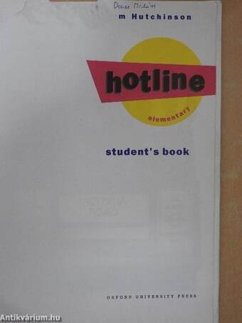 Hotline - Elementary - Student's Book