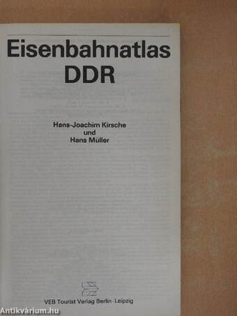 Eisenbahnatlas DDR