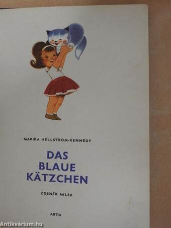 Das blaue Kätzchen