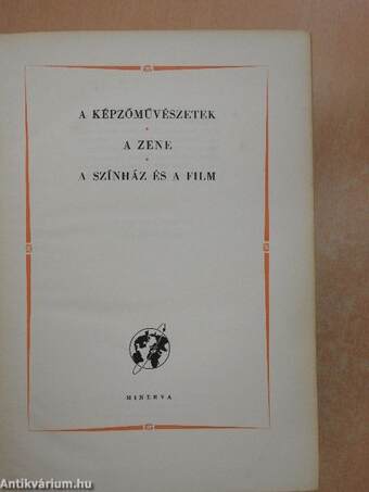 A kultúra világa - A képzőművészetek/A zene/A színház és a film