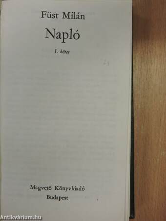 Napló I-II.