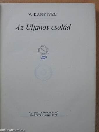 Az Uljanov család