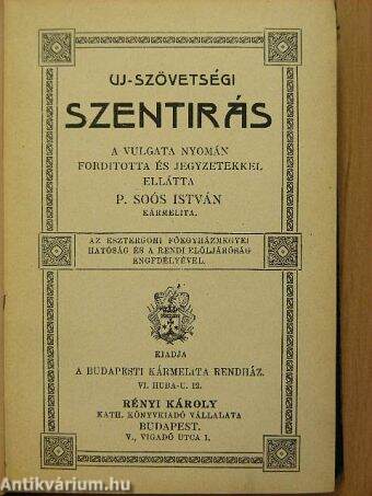 Uj-szövetségi Szentirás