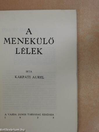 A menekülő lélek