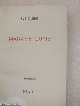 Madame Curie