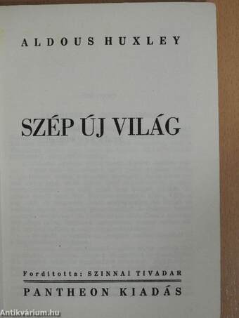 Szép új világ