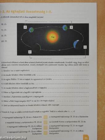 Természetismeret munkafüzet 6.