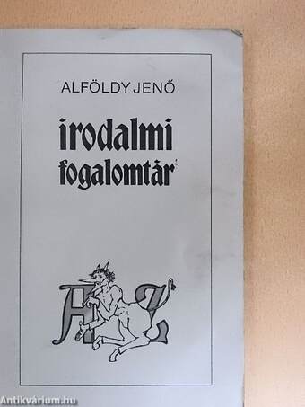 Irodalmi fogalomtár