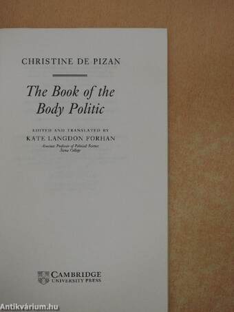 The Book of the Body Politic