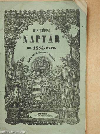 Kis képes naptár az 1854. évre