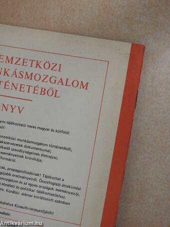 A magyar és a nemzetközi munkásmozgalom története 1982/1983