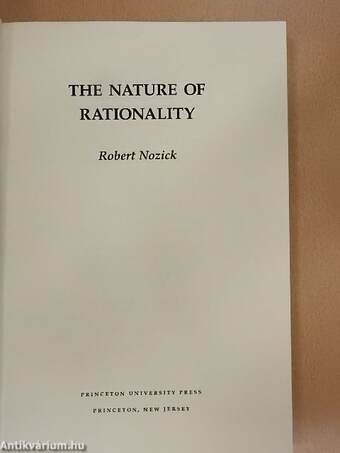 The Nature of Rationality