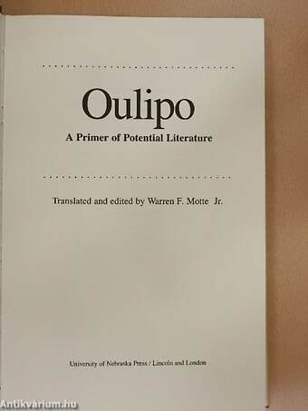 Oulipo