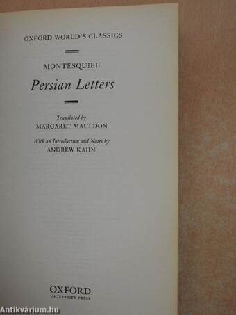 Persian Letters