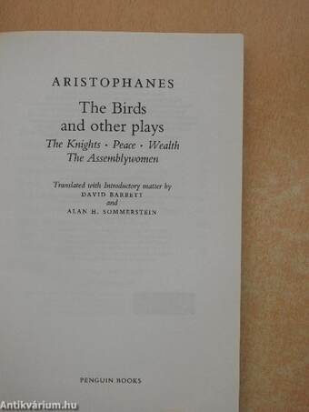 The Birds and other plays 