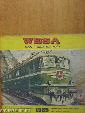 Wesa Schweizer Elektrische Modelleisenbahn 1965