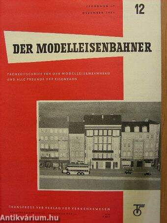 Der Modelleisenbahner Dezember 1966.