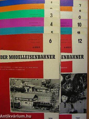 Der Modelleisenbahner Januar-Dezember 1967.