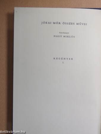 "85 kötet a Jókai Mór összes művei - Kritikai kiadás sorozatból (nem teljes sorozat)"