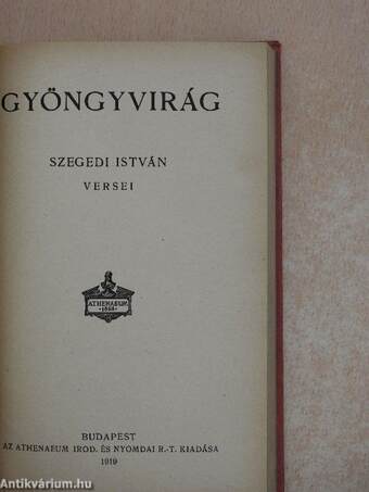 A vér/Gyöngyvirág/Júdás/A magasztosság az íróművészetben