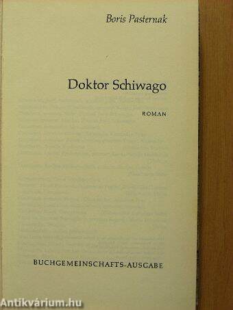 Doktor Schiwago