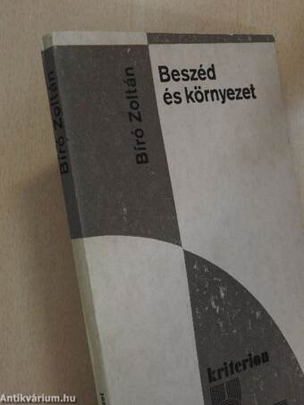 Beszéd és környezet