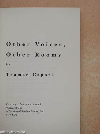 Other Voices, Other Rooms