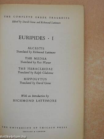 Euripides I