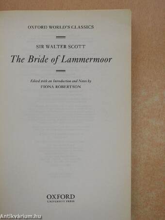 The Bride of Lammermoor