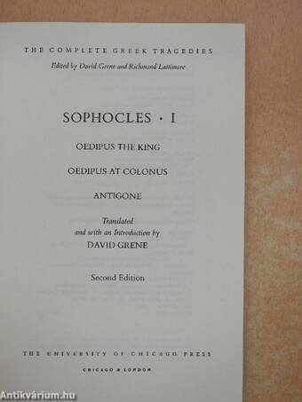 Sophocles I.