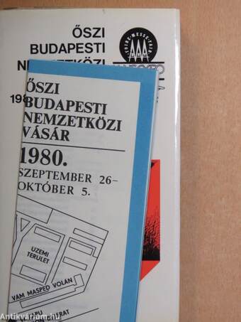Őszi Budapesti Nemzetközi Vásár 1980. szeptember 26- október 5.
