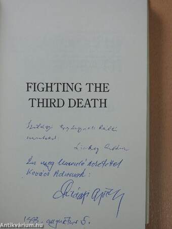 Fighting the third death (dedikált példány)