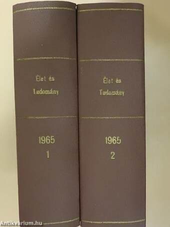 Élet és Tudomány 1965. január-december I-II.