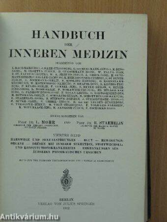 Handbuch der Inneren Medizin 4.