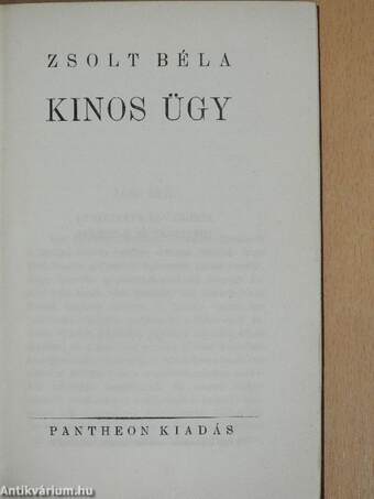 Kinos ügy