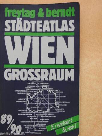 Freytag & Berndt Städteatlas Wien mit Grossraum