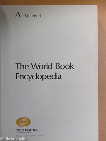 The World Book Encyclopedia 1-21.