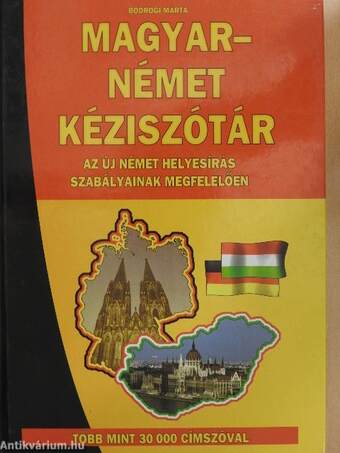 Magyar-német/német-magyar kéziszótár